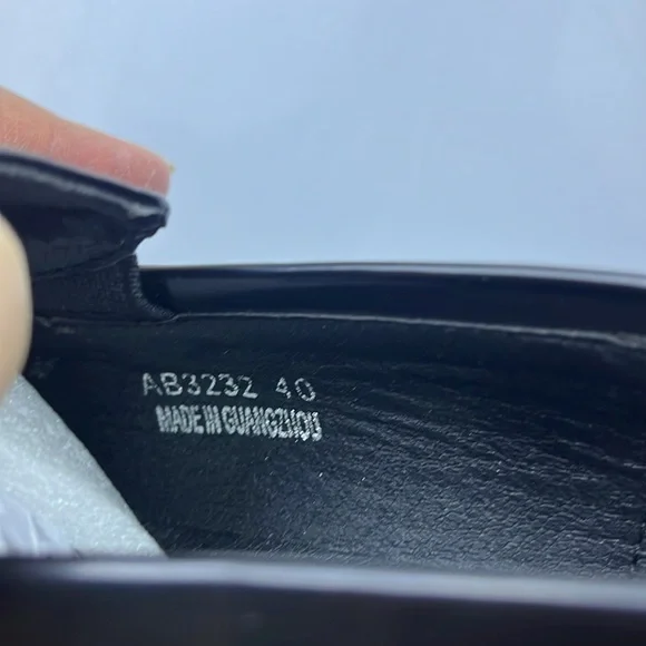 Qianyaer Horsebit Patent Platform Loafers - Size 40 - N187-6 - Picture 6 of 7